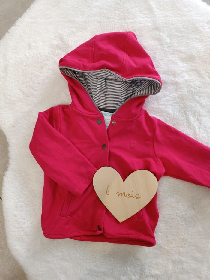 Veste gilet bébé fille