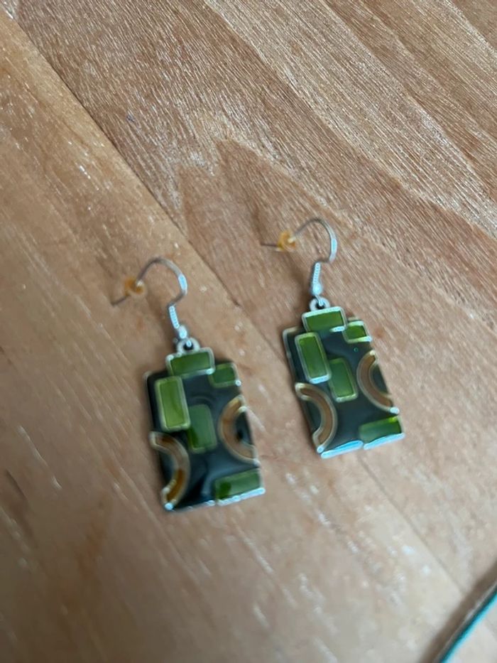 Parure collier et boucles d’oreilles Eva - photo numéro 4