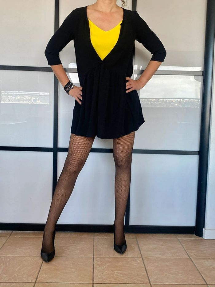 🎁prix en baisse aujourd’hui 🎁 Robe noire élégante ba&sh fonzy - photo numéro 5
