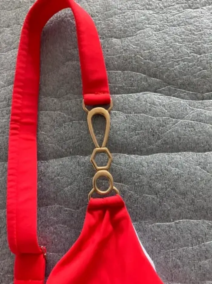 Haut maillot rouge Simone Pérèle neuf - photo numéro 5