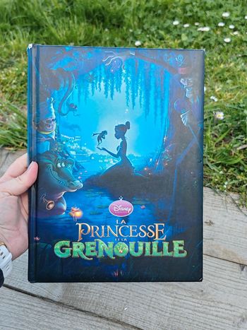 Livre princesse grenouille Disney