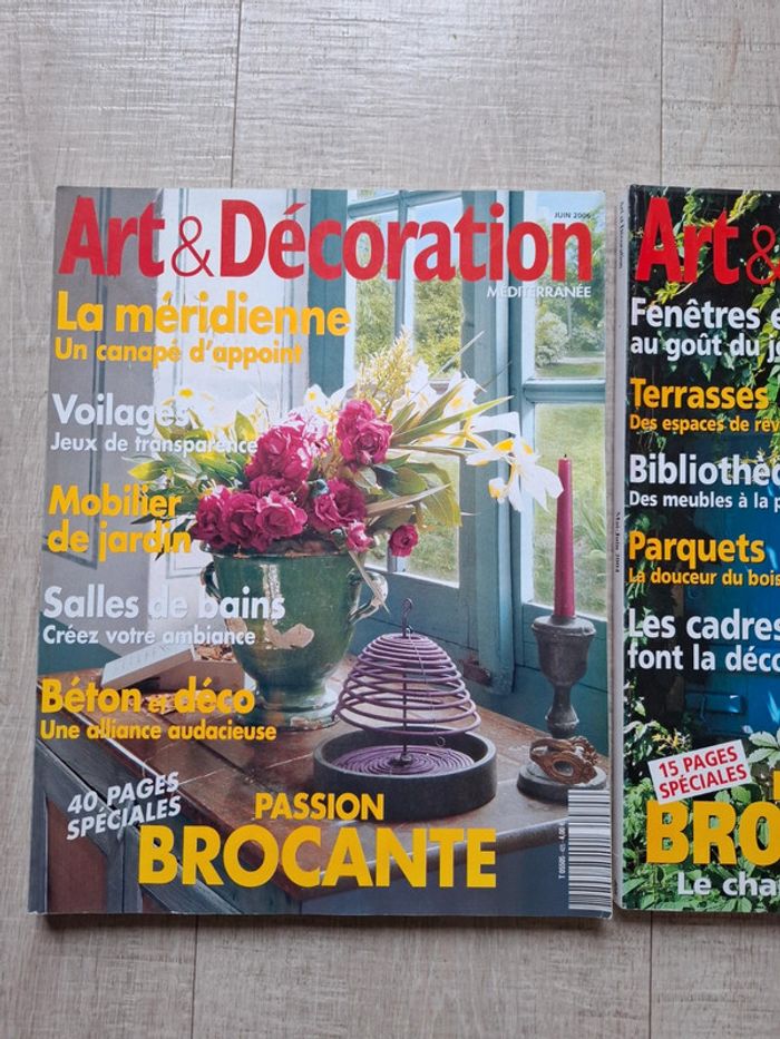 2 livres Art &Décoration spécial brocante - photo numéro 3