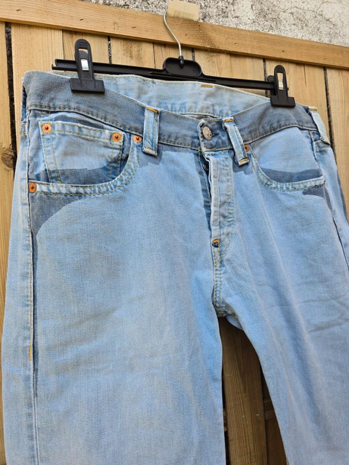 Jeans boyfriend vintage mixte 🍒levi's 907🍒 w36 L34 - photo numéro 3