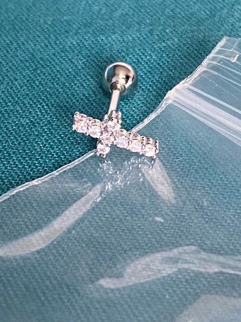 Piercing helix acier chirurgical