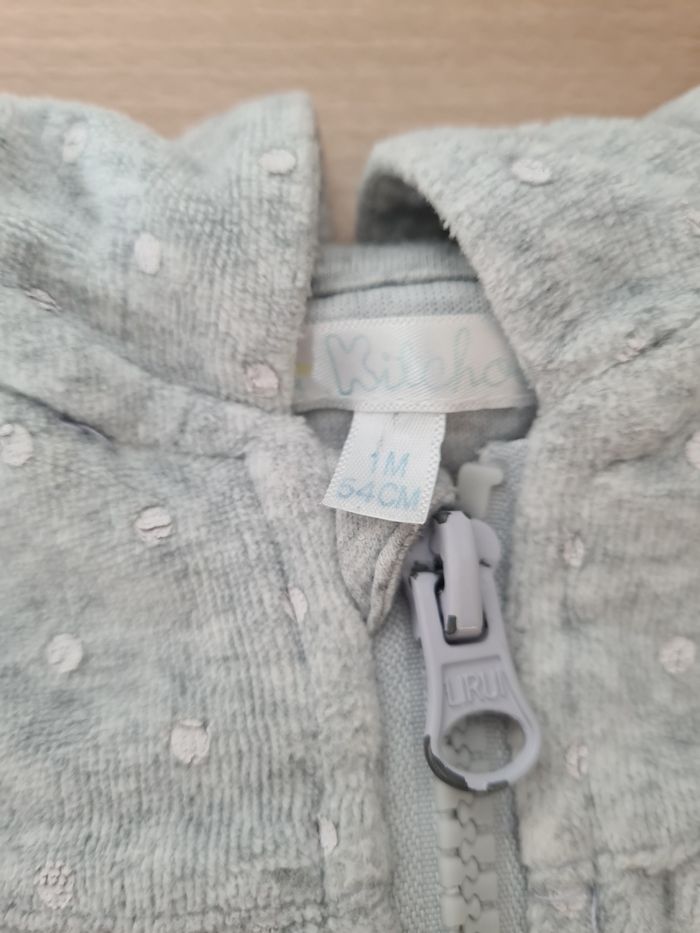 sweat zippé kitchoun - photo numéro 2