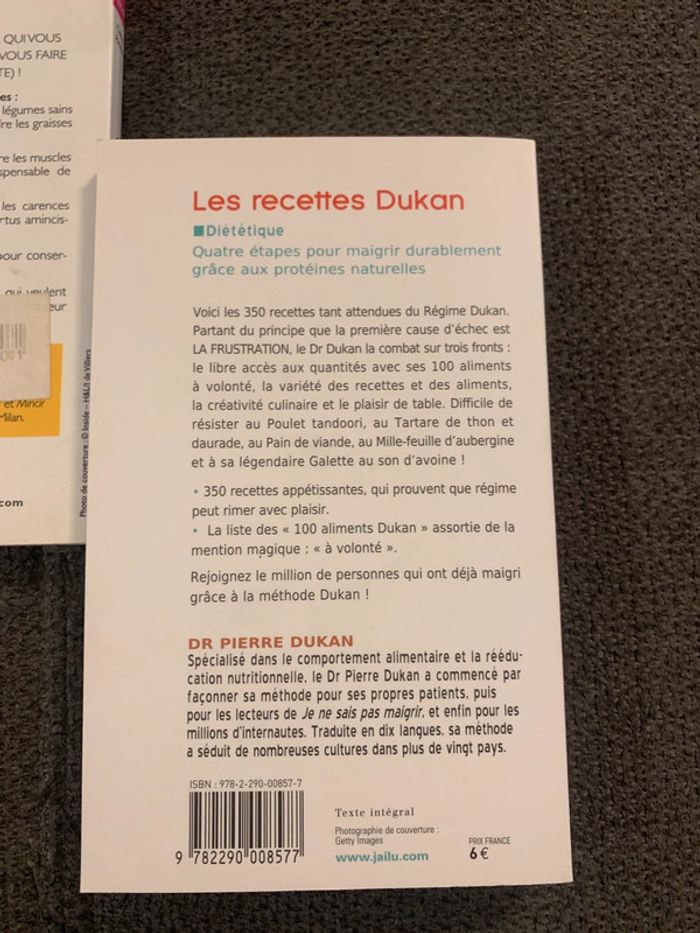 Livres le régime soupe / les recettes Dukan ( 3 e le lot ) - photo numéro 3