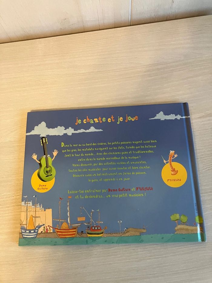 Livre enfant "Je chante et je joue avec mon guiro – très bon état – Atlas Jeunesse – éveil musical - photo numéro 2