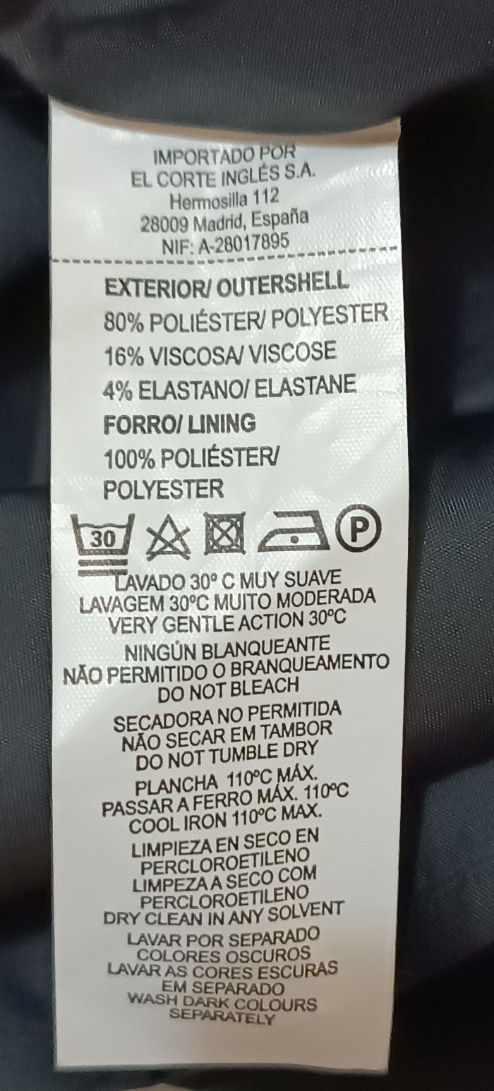 Vestido M.con etiqueta.el corte inglés. - photo numéro 5