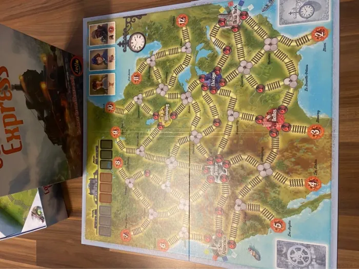 Jeu de société convoi Express de Iello en très bon état et complet - photo numéro 7