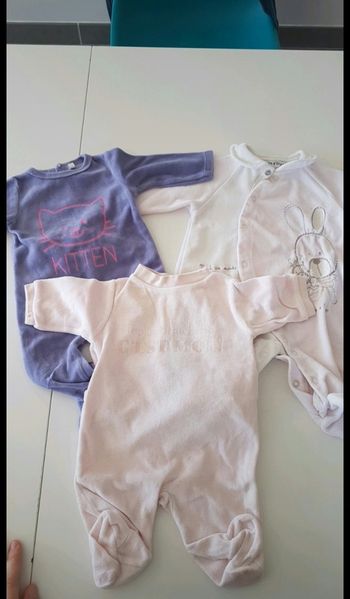 Lot de 3 pyjamas