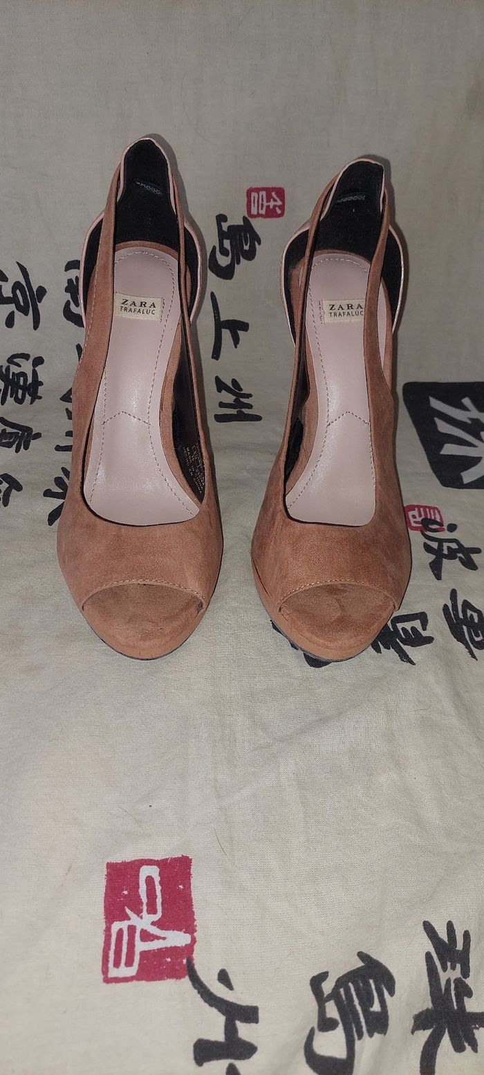 Escarpin zara open toes