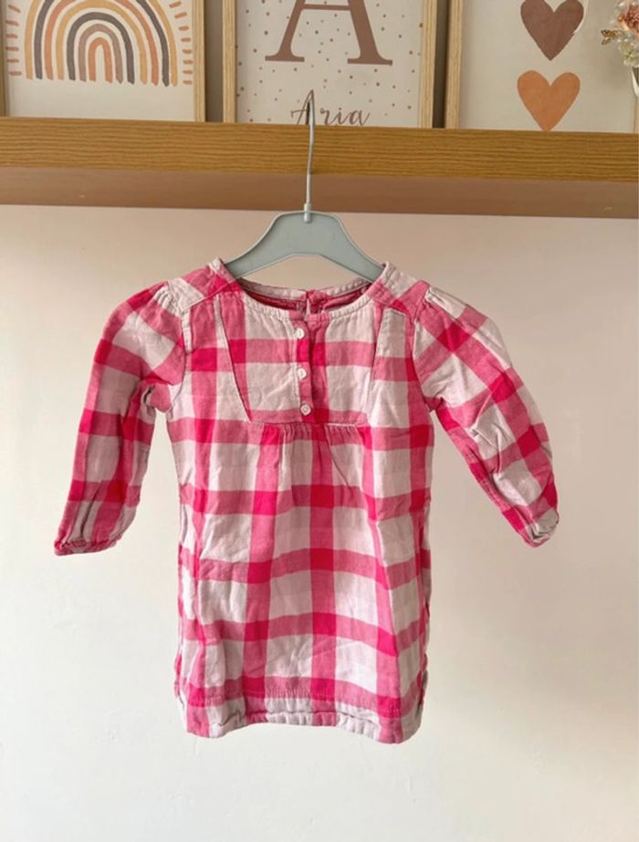 Robe à carreaux Obaïbi