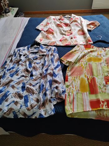 Lot de chemisiers femme grande taille