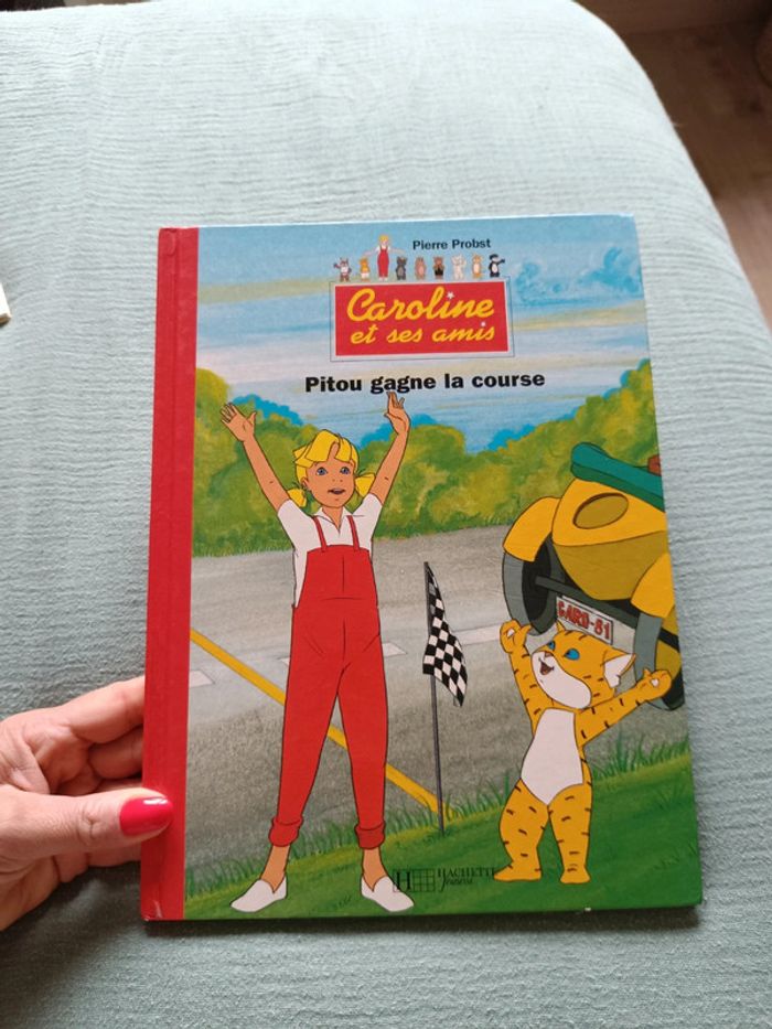 Livre Caroline Pitou gagne la course