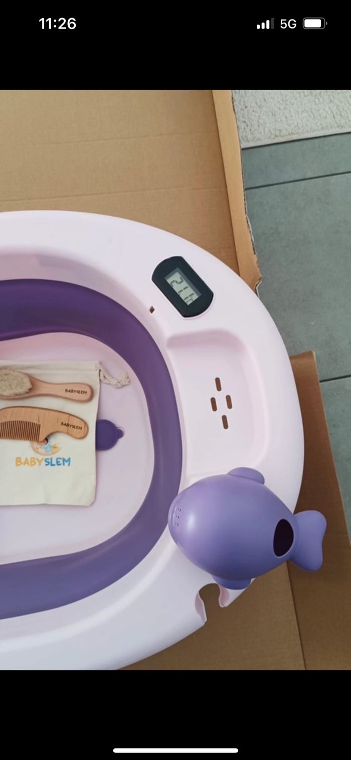 Baignoire bébé pliable - photo numéro 4