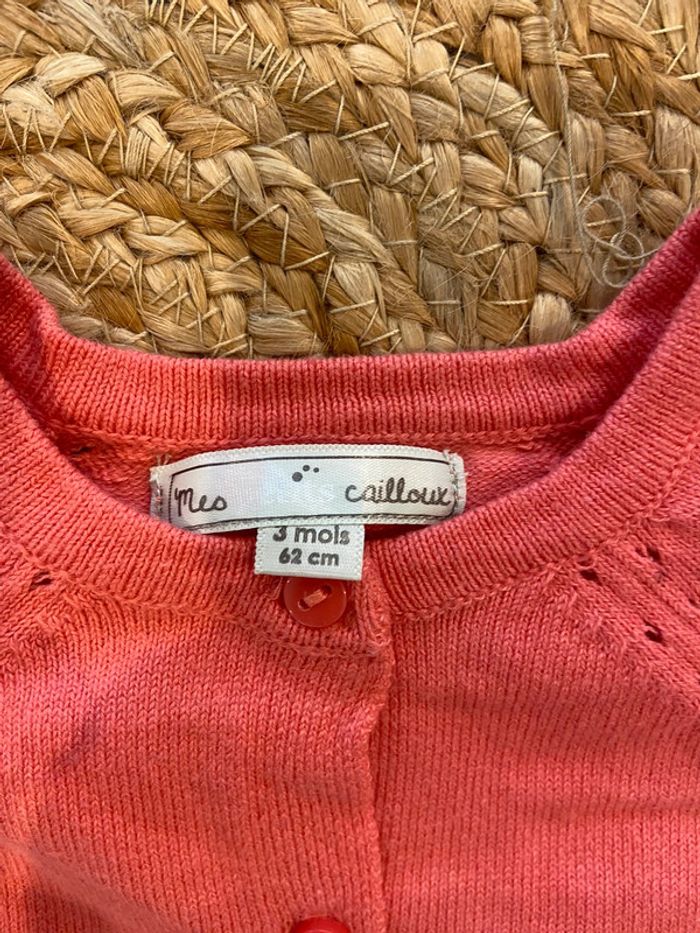 Gilet bébé fille 3 mois - photo numéro 2