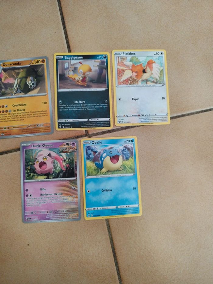 Lot 5 carte pokemon - photo numéro 3
