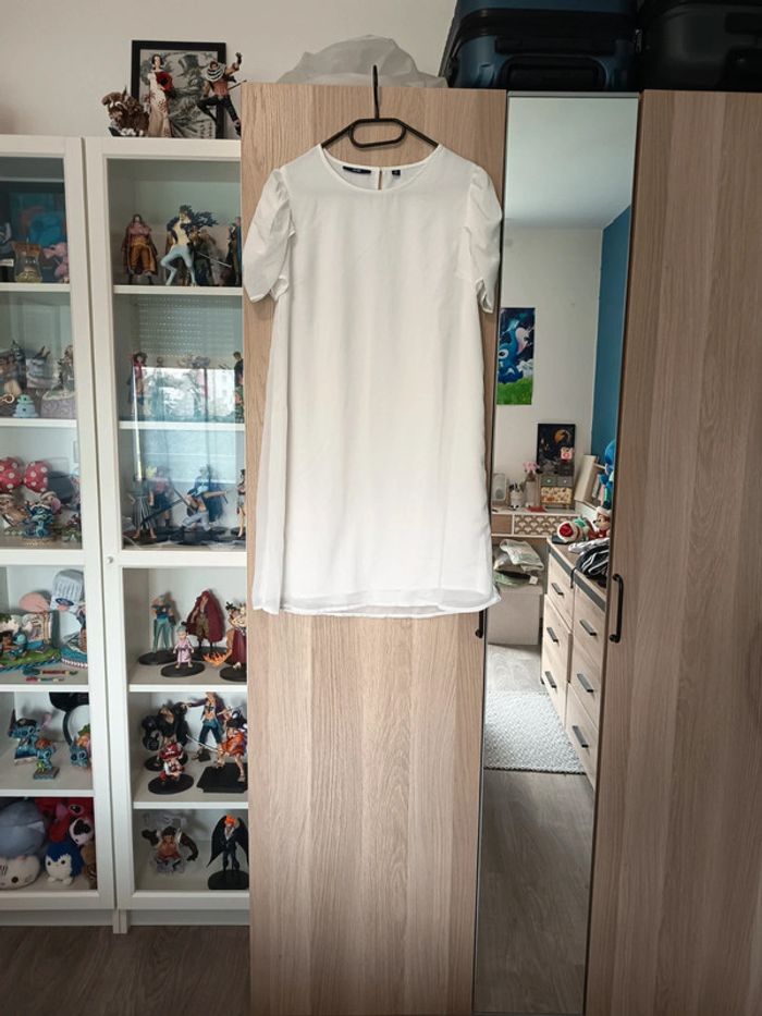 Robe blanche neuve Kiabi - Taille S 36