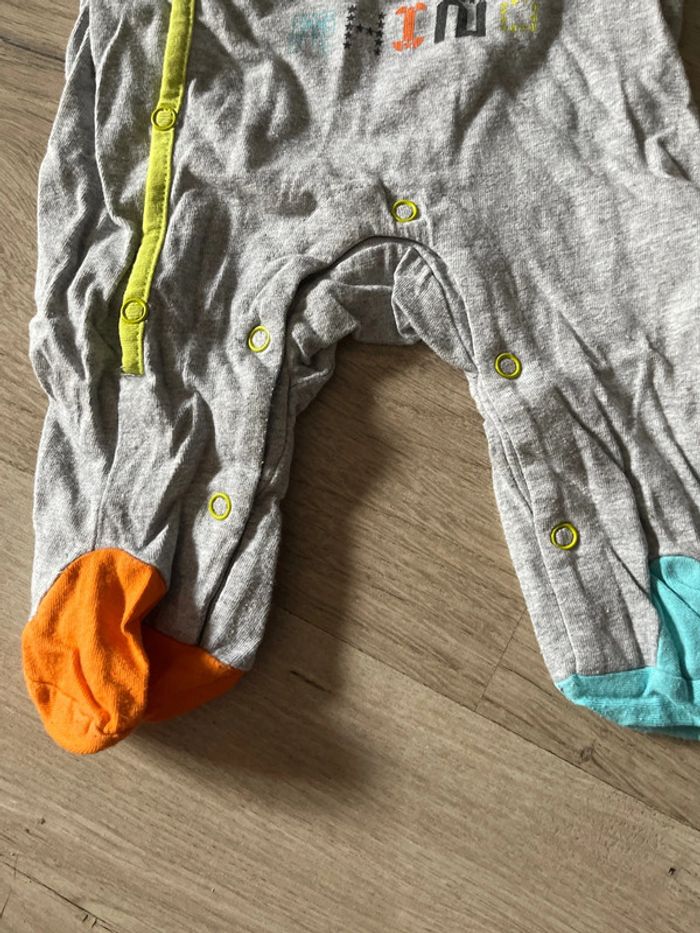 Pyjama garçon 1 mois 54cm - photo numéro 3