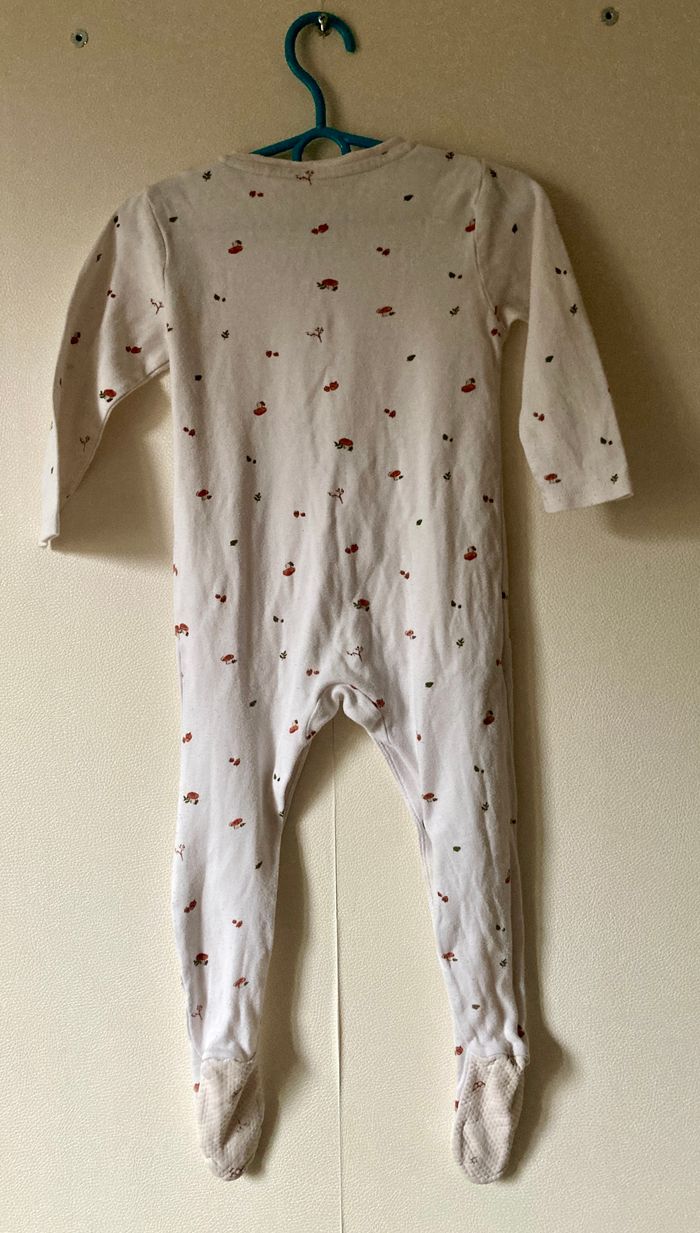 lot 2 pyjamas grenouillère motif nature 18/24 mois - photo numéro 4