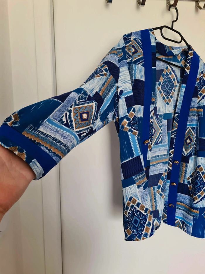 Chemise ouverte chic taille 42 44 - photo numéro 4