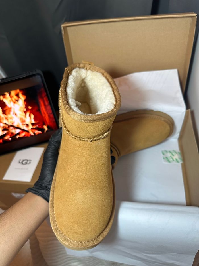 UGG plateforme Mini - couleur CAMELE / TERRACOTA - photo numéro 2