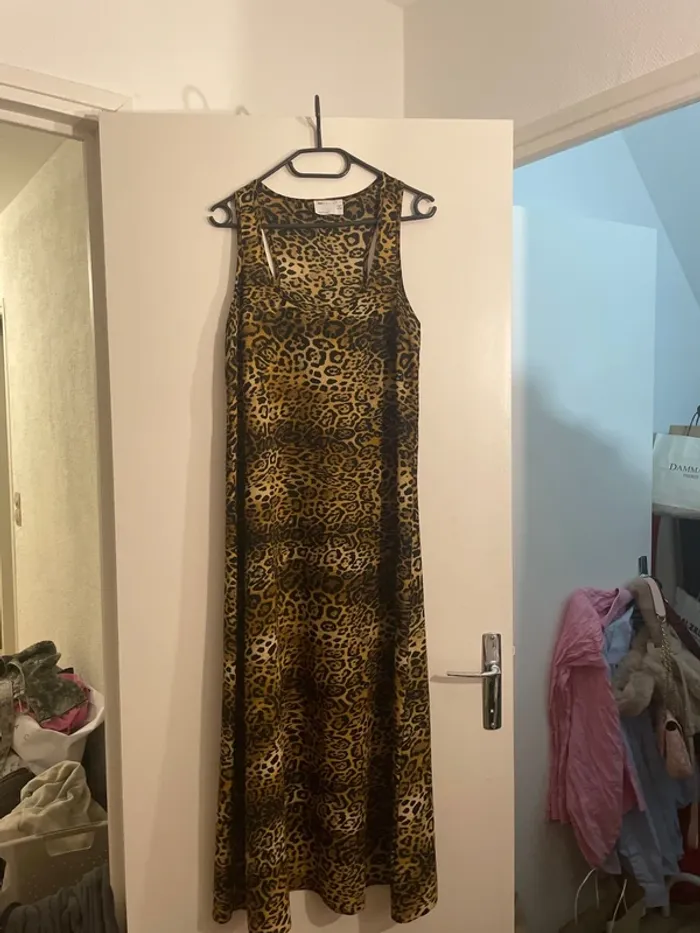 Robe motif léopard Asos