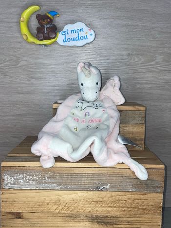 NIC608 doudou licorne 🦄 nicotoy
