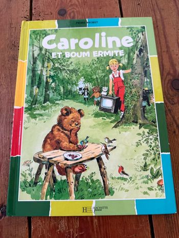 bon état - Livre Caroline et Boum Ermite édition damiers bd album multicolore