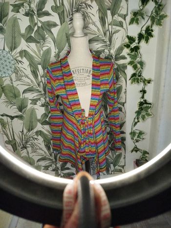 Gilet femme nid d'abeille taille 4