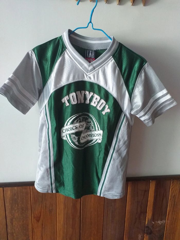 Tee-shirt sport vert tony boy