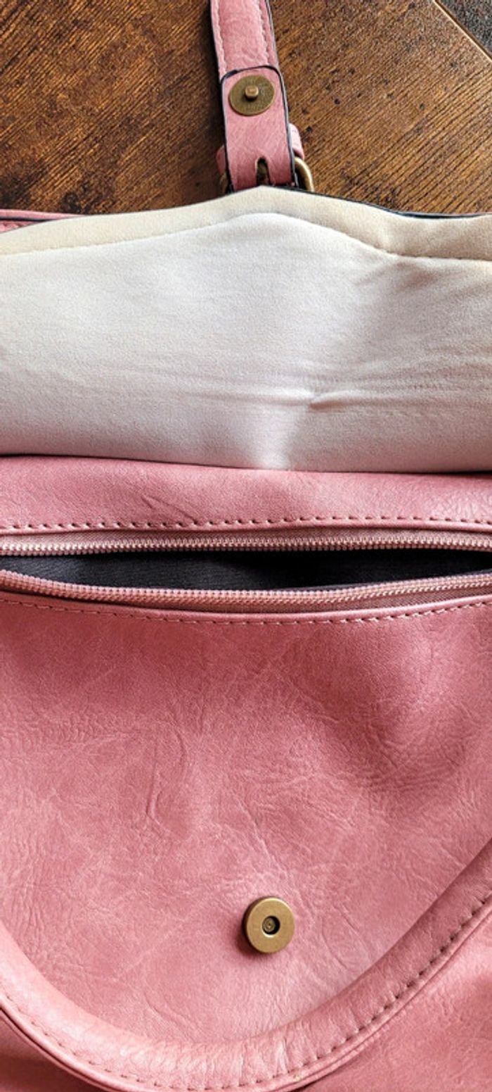Joli sac à main vieux rose K'Rlot - photo numéro 10