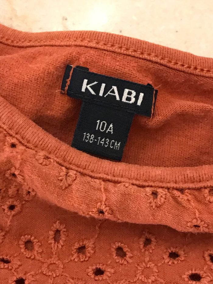 Tee-shirt rouille fillette 10 Ans - photo numéro 3