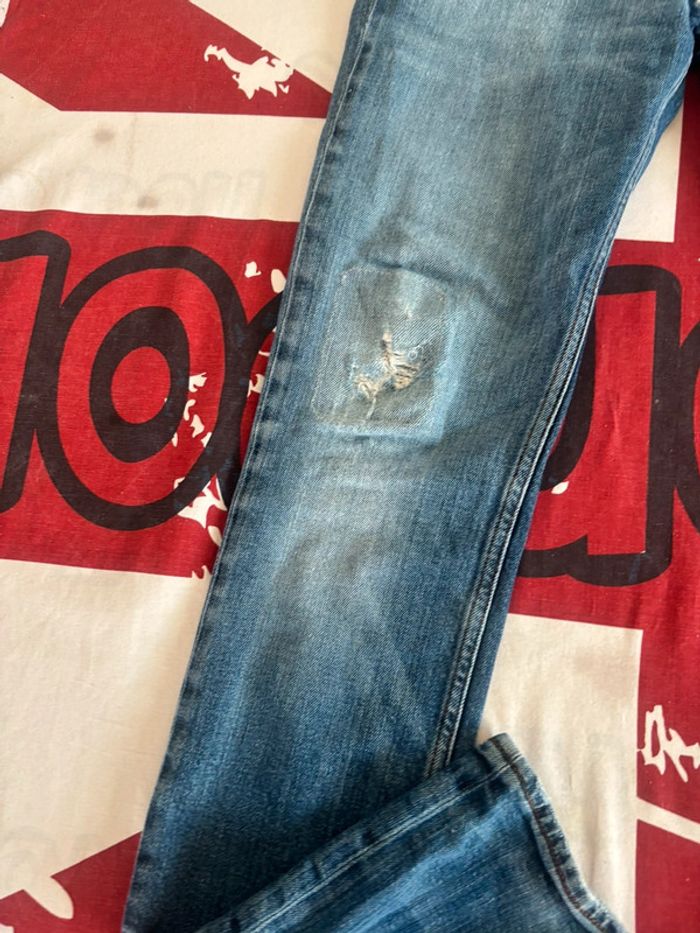 Jeans Stone Island taille 36 (xs) bleu marine - photo numéro 7