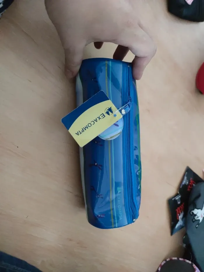 Trousse bleu chien exacompta