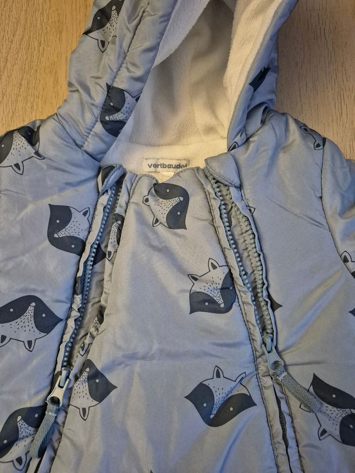 Combipilote Vertbaudet 6 mois (67cm) - Motif Renard - État Nickel - photo numéro 3