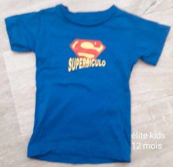 T-shirt superman 12 mois