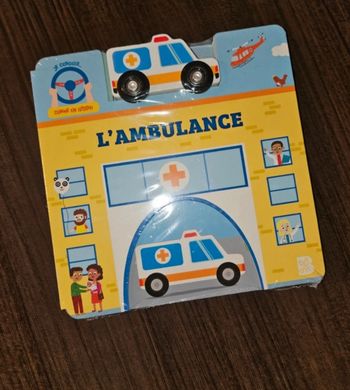 Livre jeu ambulance 