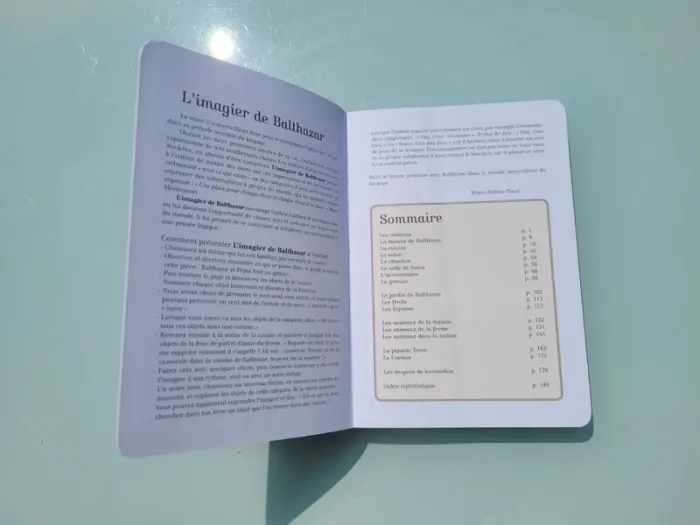 Livre Montessori 🐥 L'Imagier Montessori de Balthazar 🫒 - photo numéro 3