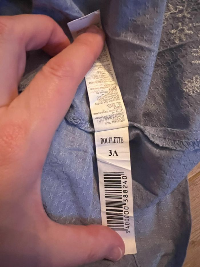 Robe sergent major bleu 3 ans très bon état - photo numéro 5