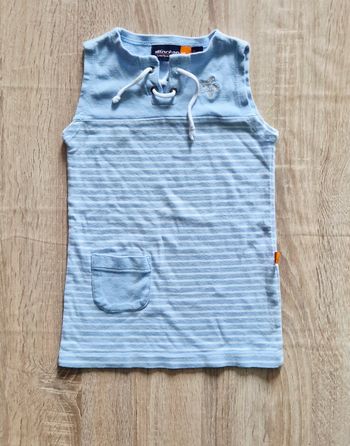 Robe d'été bleue à rayures - All’Océan - 2 ans