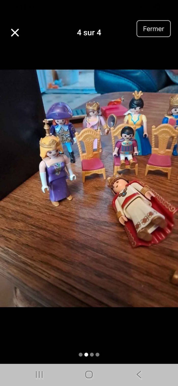 Playmobil roi reine - photo numéro 3