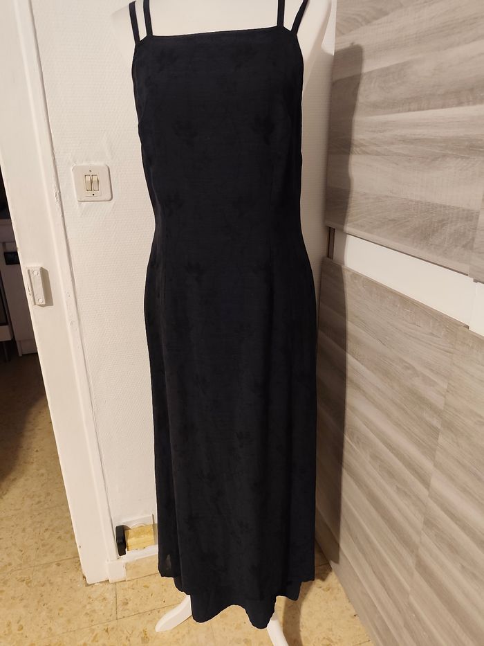Superbe robe longue taille 42 maison 123 bretelles croisée - photo numéro 2