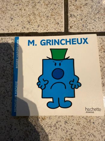 Livre Monsieur Grincheux