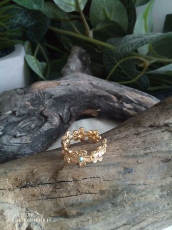 Bague bohème fleurs
