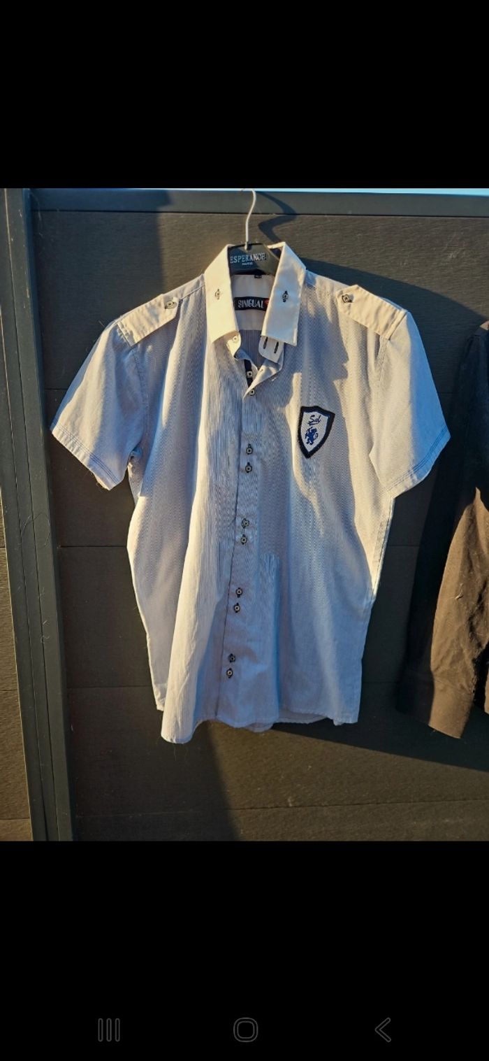 Chemise manches courtes