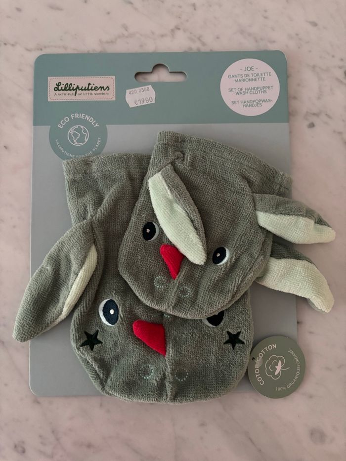 Livret et gants pour le bains Les Lilliputiens - photo numéro 2