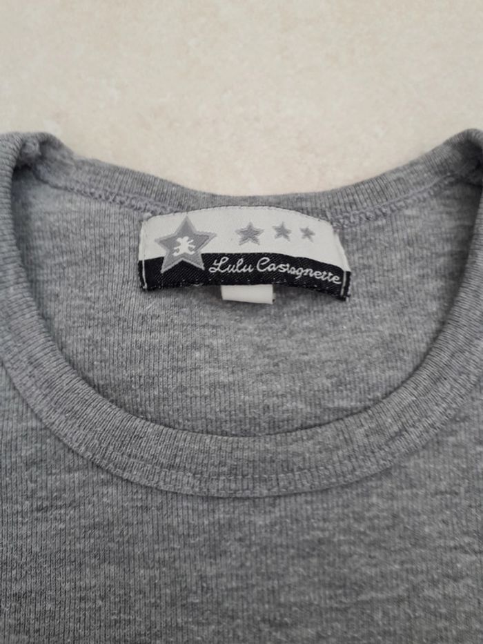 T-shirt gris T 12 ans - photo numéro 5