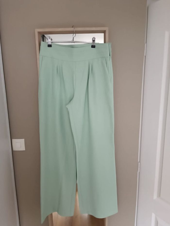 Pantalon Kiabi femme vert sauge