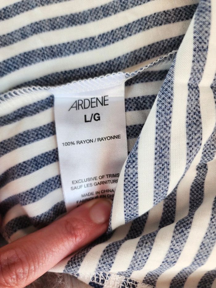 🌸Croptop Marinière 🌸Ardene🌸Taille 40🌸Neuf🌸 - photo numéro 5